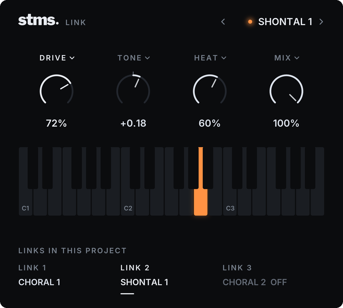 stms link window, shontal